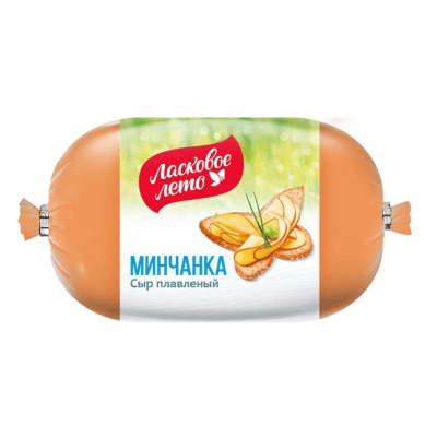 Топено сирене минчанка 300гр савушкин