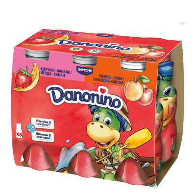 Danonino банан-яг.кайсия-праск.6х100