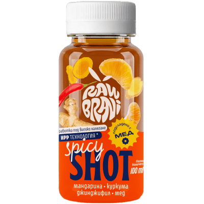 Raw brani shot spicy 100мл