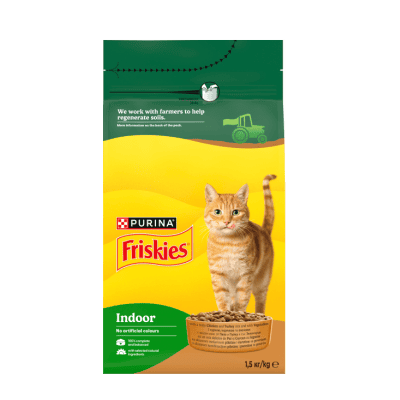 Храна Friskies п/в косм.топки  1,5кг