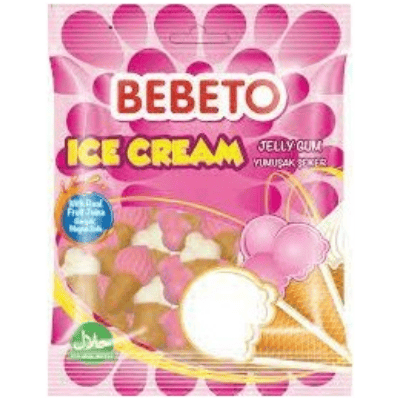 Бонбони жел.бебето сладолед 80гр