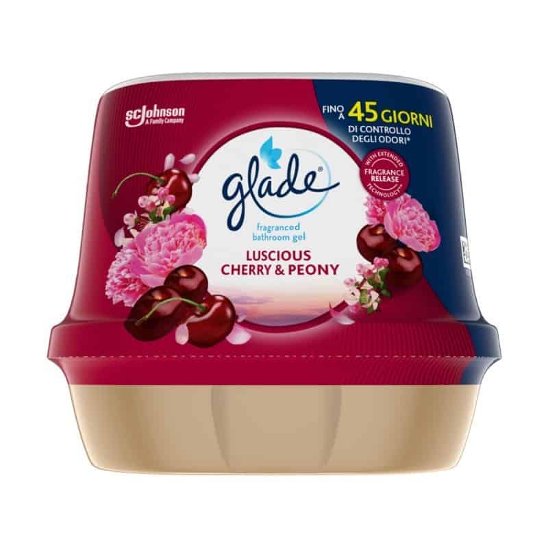 Аром.Glade гел Cherry&Peony баня 180 гр