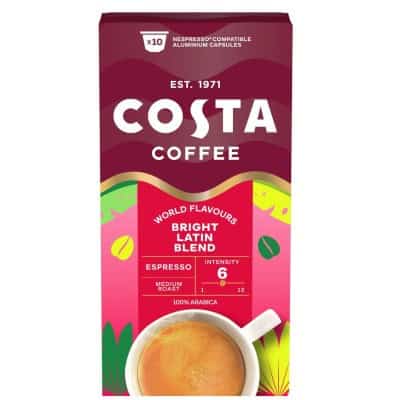 Кафе Costa Bright Blend капс 10бр