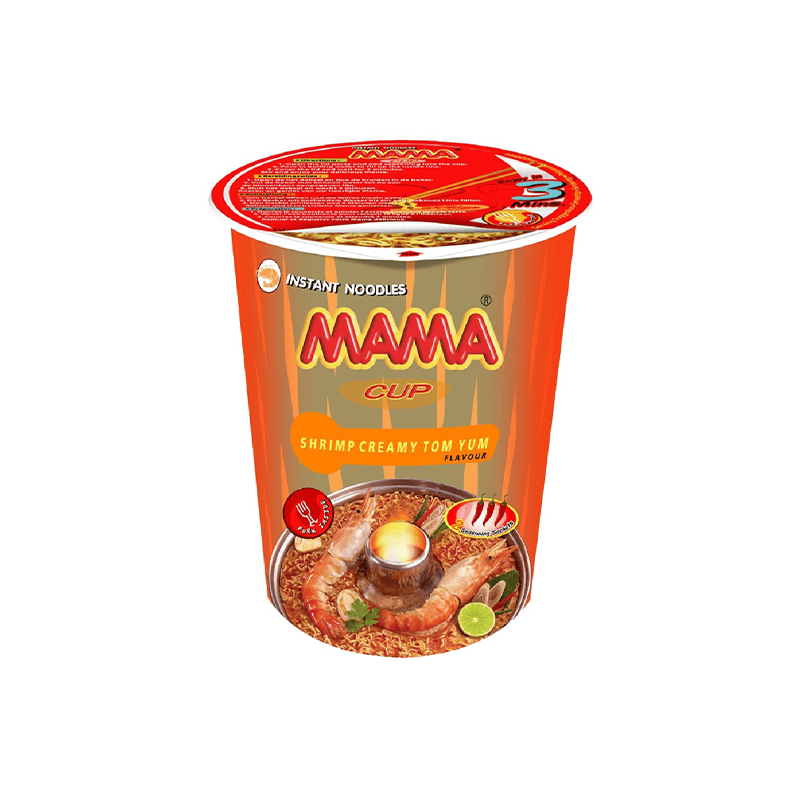 Инст.нудли в чаша скариди/смет. Mama 70гр