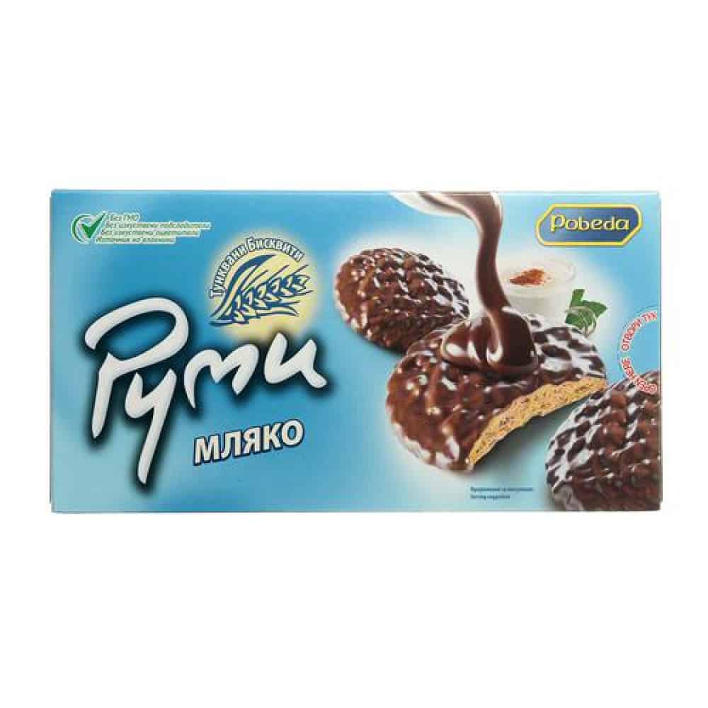 Бисквити Победа Руми с Мляко 155гр