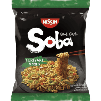 Нудли Nissin Soba с терияки 110гр