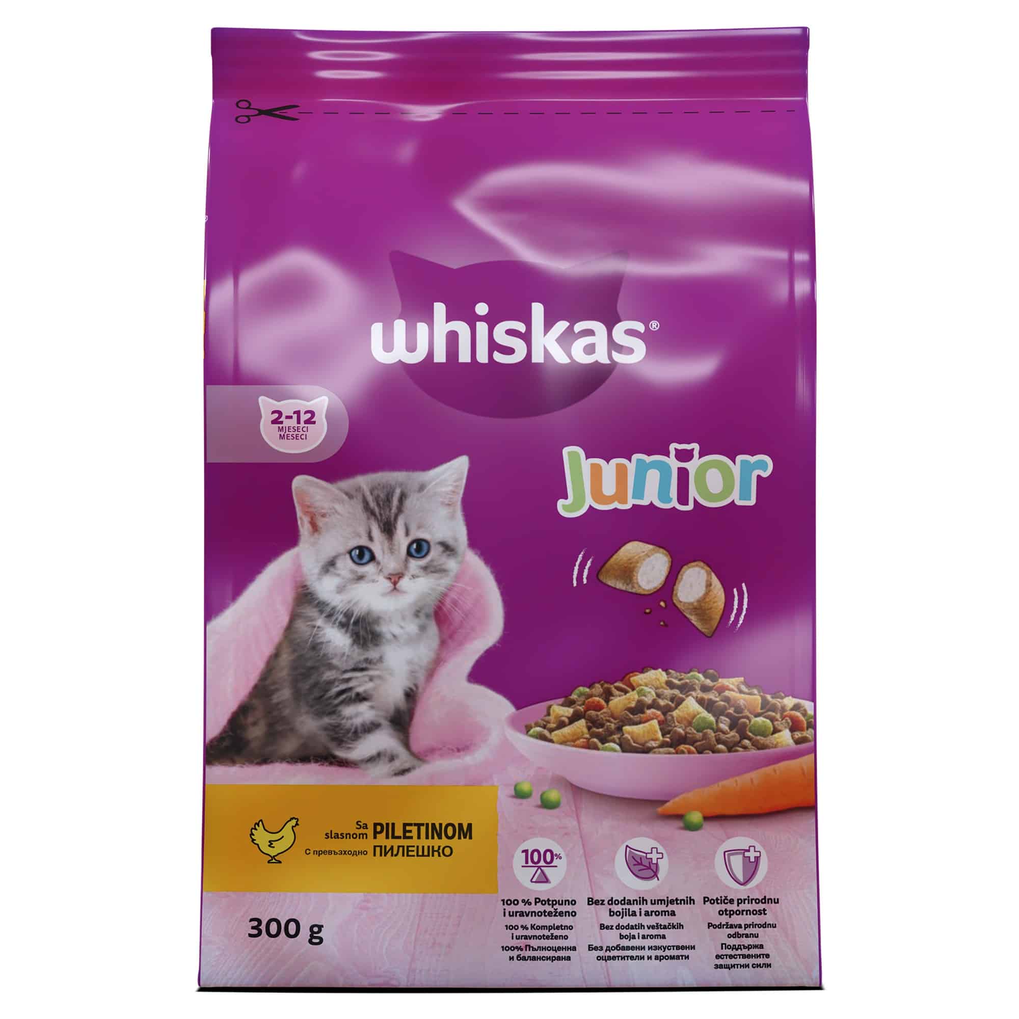 Храна Whiskas Junior 300 гр. 