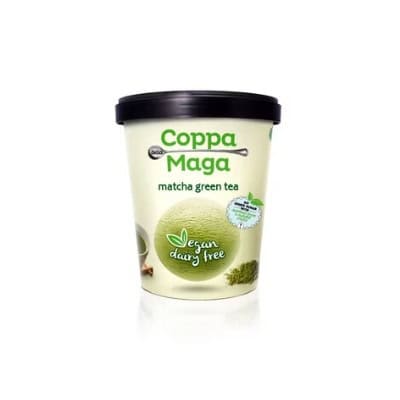 Сладолед cdm веган матча/бял ш-д 475мл