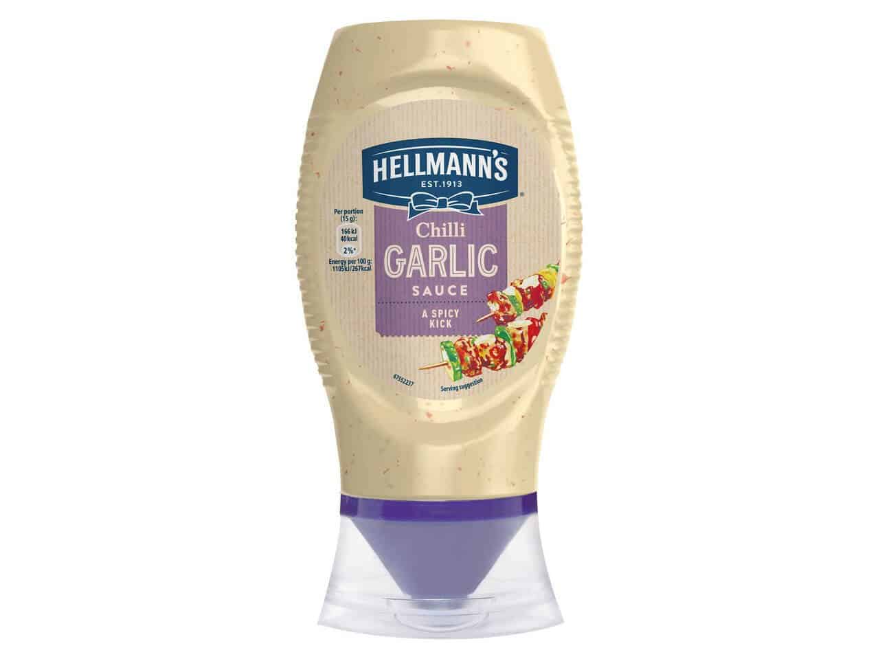 Чеснов чили сос Hellmann's 250мл