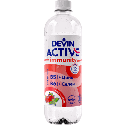 Мин.вода Devin Active яг./мента 0.425л