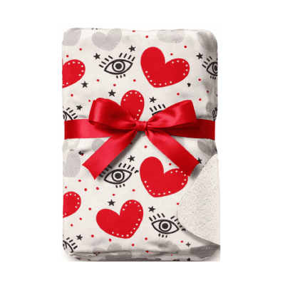Одеяло шерпа св.валентин 150/200