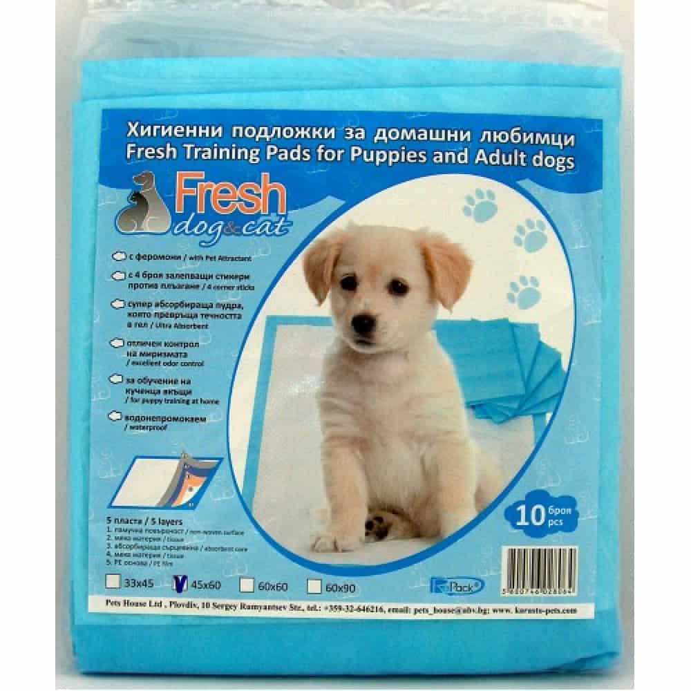 Хигиенна Подложка 45х60 Fresh 10 бр