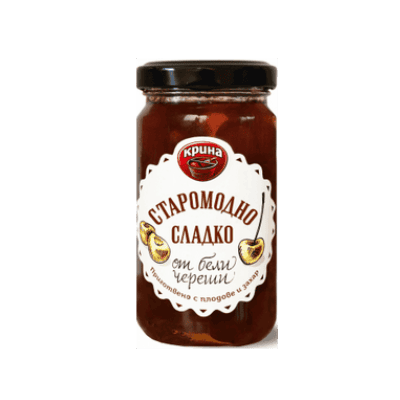 Сладко от бели череши Крина 245гр