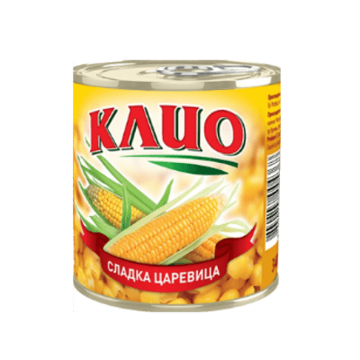Царевица сладка Клио 340гр