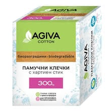 Клечки за уши Agiva биоразградими 300 бр