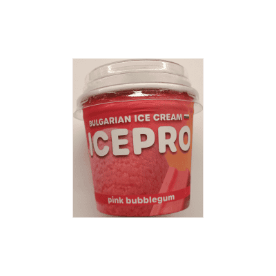 Сладолед Icepro розова дъвка 170мл
