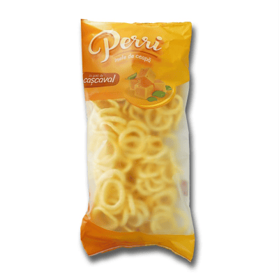 Снакс лучени кръгчета вкус кашкавал 100гр