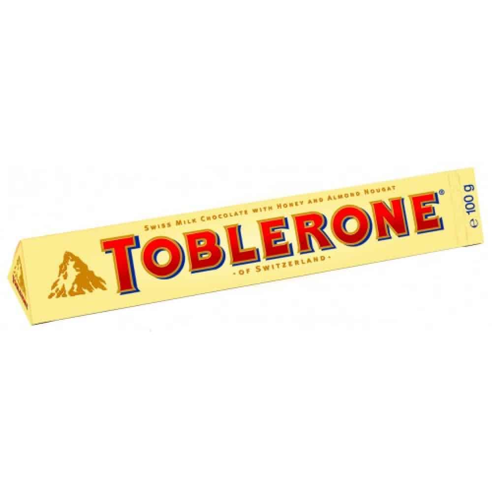 Млечен шоколад Toblerone 100гр