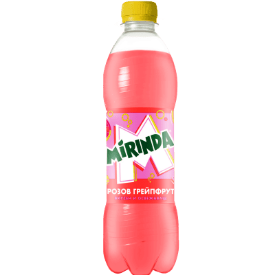Газ.напитка Mirinda розов грейпфрут 0.5л