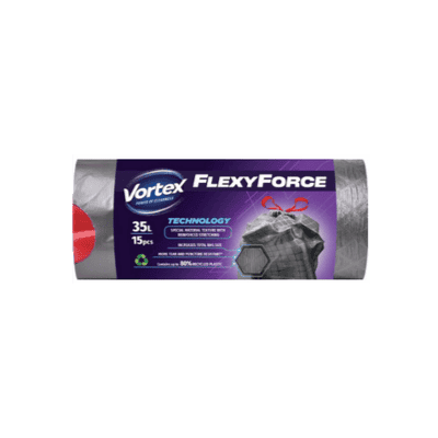 Торби за смет Vortex Flexy Force 35л/15бр