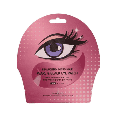 Пачове за очи Beauugreen pearl&black 2бр