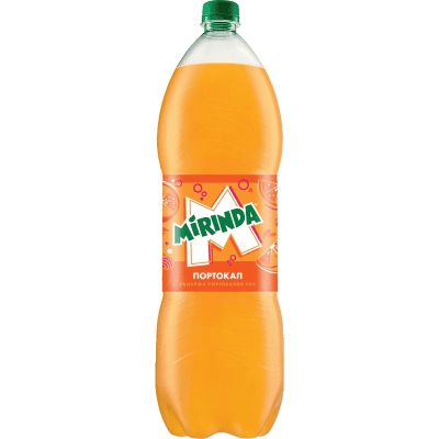 Газирана напитка Mirinda с портокал 2л