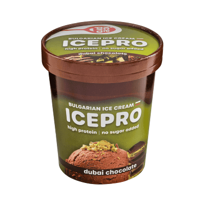 Протеинов сладолед Icepro дубайски 450мл
