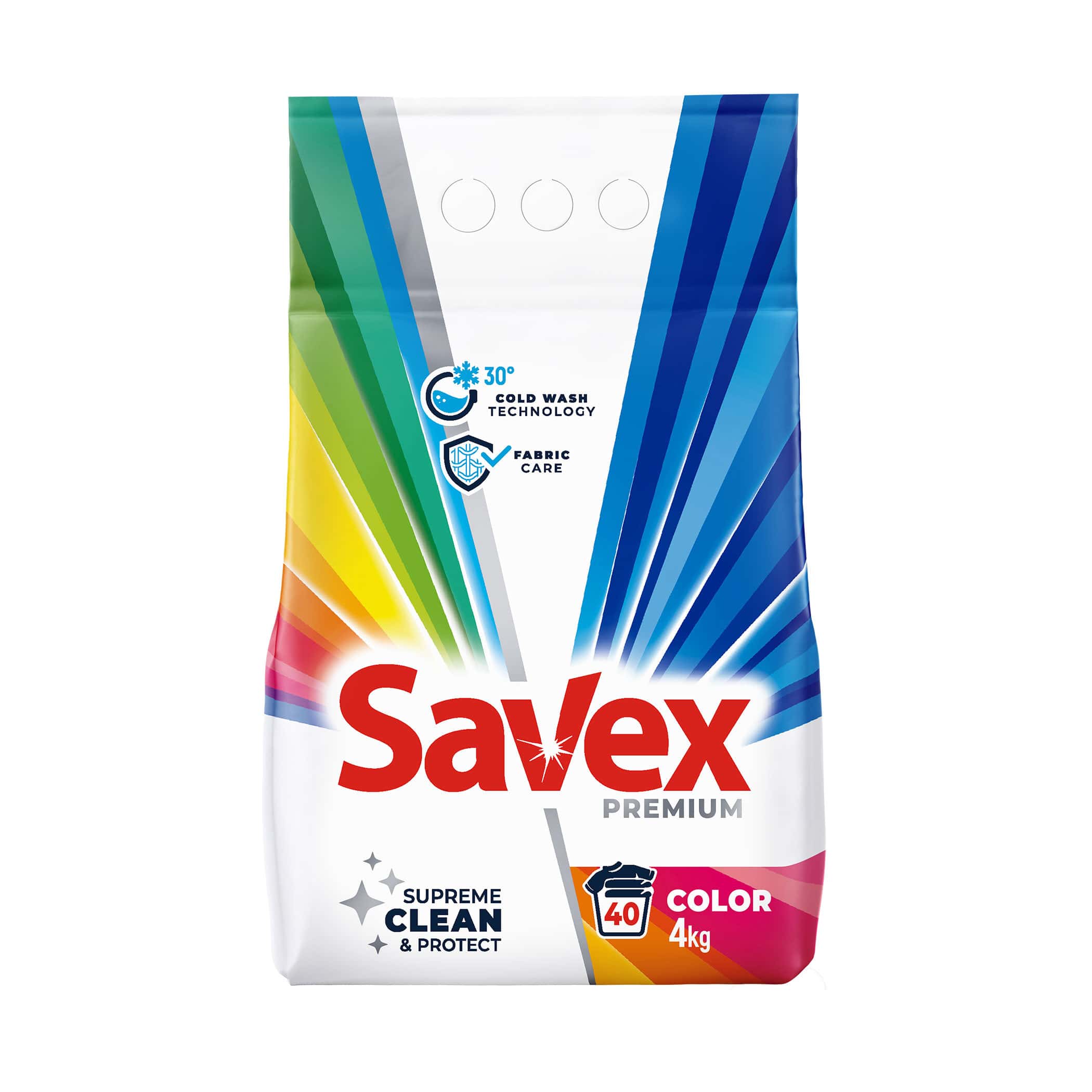 Прах Savex 2в1 Color 4кг / 40 пранета