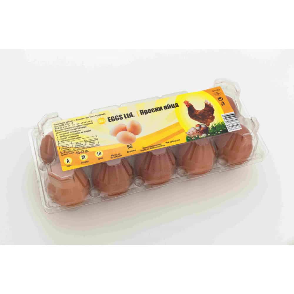 Пресни яйца, Eco Eggs, M , 10бр