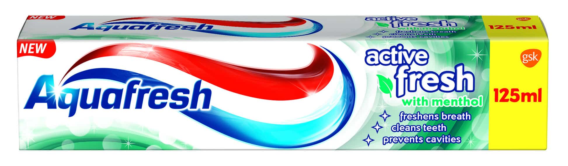 Пастa Aquafresh Active Fresh тр.защит.125м