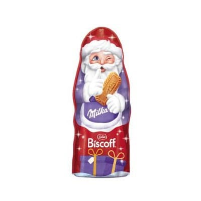 Шок.дядо коледа милка бискоф 95гр