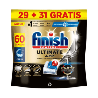 Таблетки за съдом.Finish Ult.plus 29+31бр