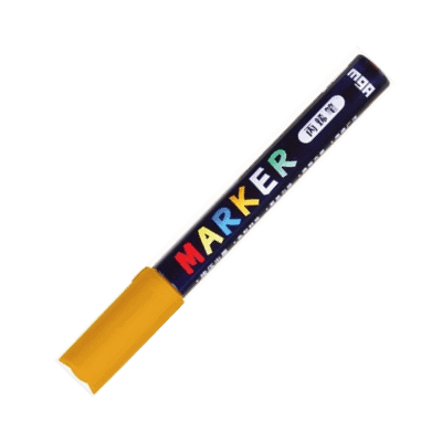 Акрилен маркер midium yellow color s404