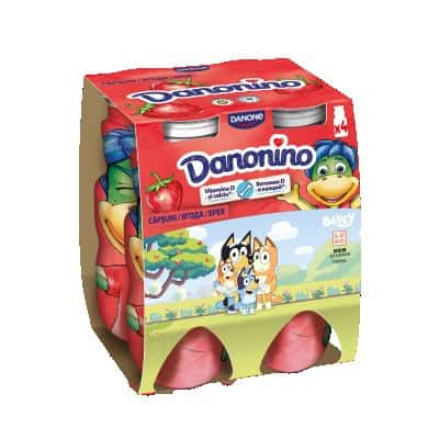 Напитка Danonino Ягода 4х100гр
