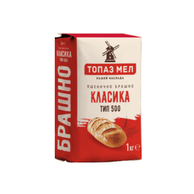 Брашно Топаз Мел тип 500 1кг