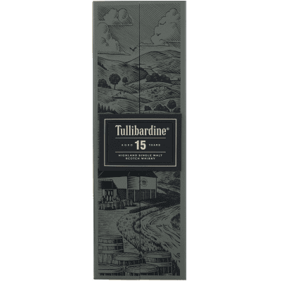 Уиски Тullibardine 15yo sm 43% 0.7л