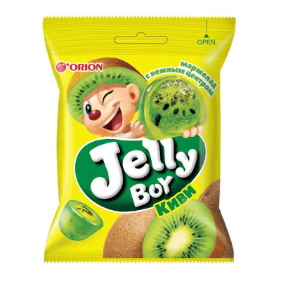Желирани бонбони jelly boy киви 66гр