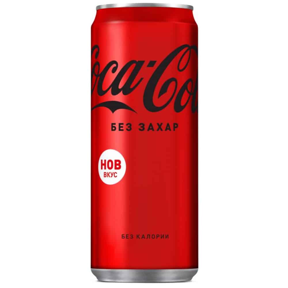 Coca Cola Zero кен 330мл