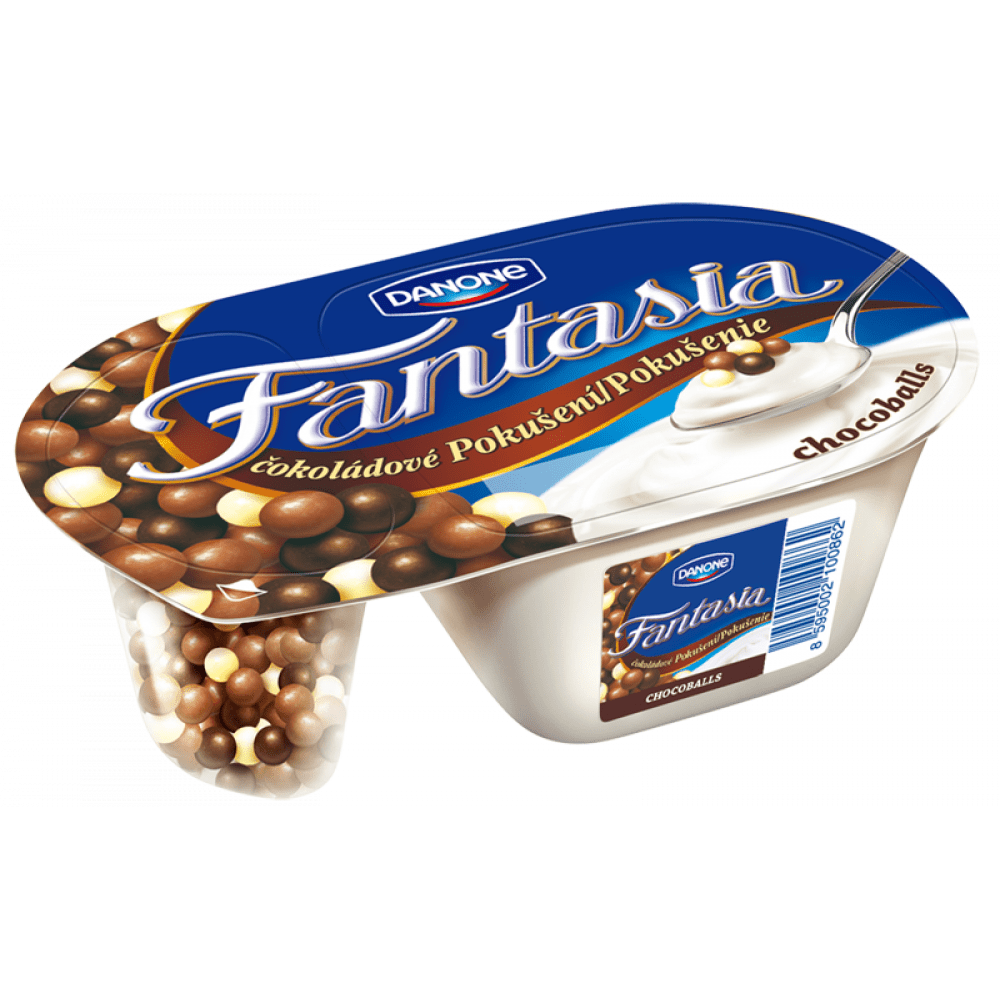 Шоколадови топчета Danone Fantasia 100гр