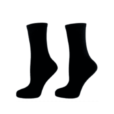 Чорапи basic памук кафяв  h.foottopia