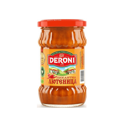 Пикантна лютеница Deroni 260гр