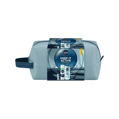 К-т Nivea Men чанта рол+пяна+душ+крем