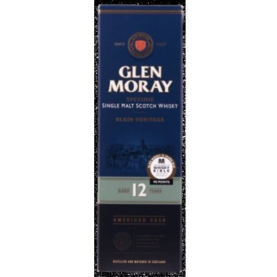 Уиски Glen Moray 12 г. 0.7 л.