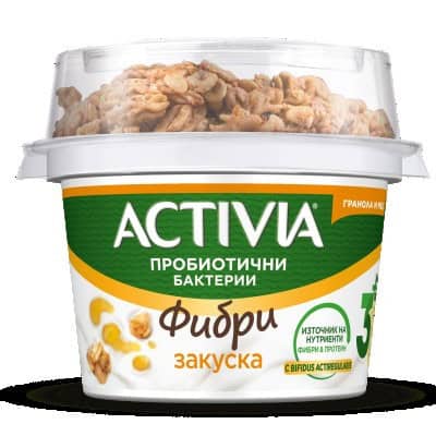 Активиа закуска гранола/мед 165гр