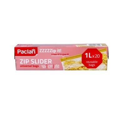 Плик с цип Paclan zzzip it zip 1л/20бр