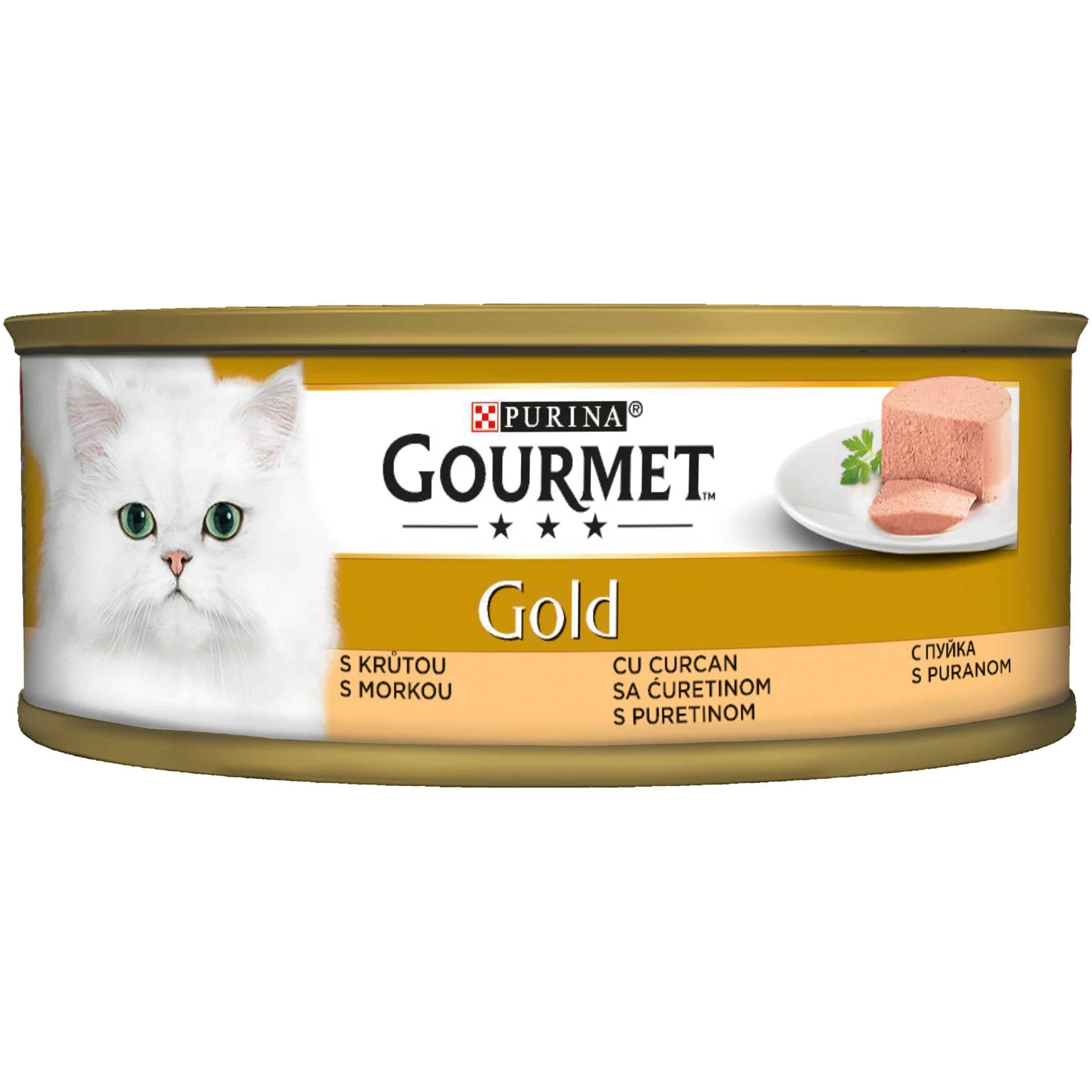 Храна Gourmet gold, пастет от пуйка 85 гр.