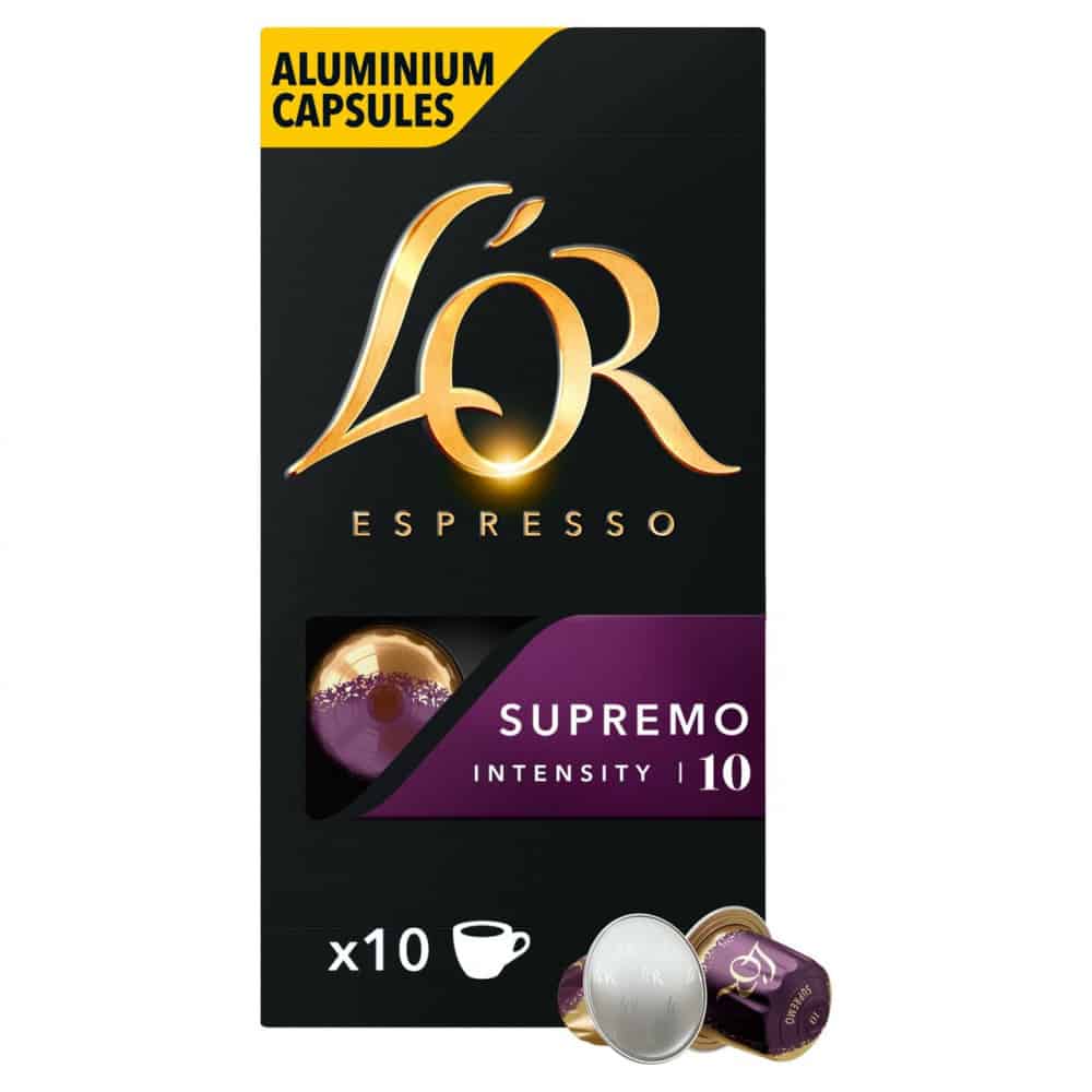 Nespresso съвм.капсули L`OR Supremo 10 бр 