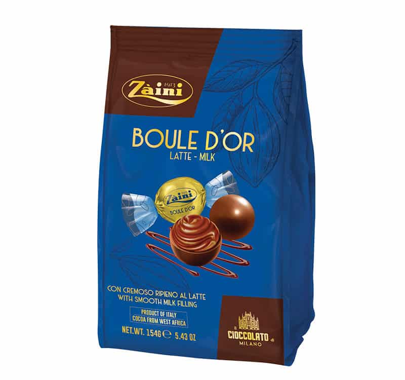 Шок.бонбони Заини Boule D'or Milk 154гр