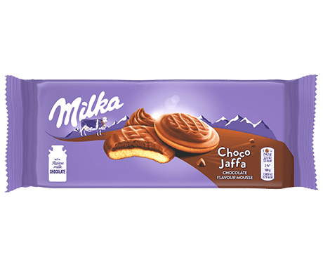 Бисквити Milka Шокоджафа мус 128гр