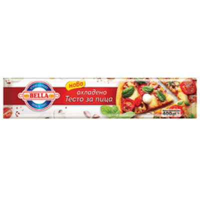 Замразено тесто за пица Bella 400 гр